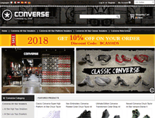 Tablet Screenshot of conversehighsneakersoutlet.com